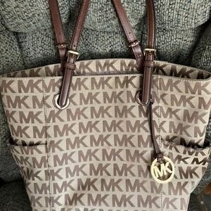 Michael Kors Brown Tote Bag